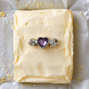 Amethyst Heart Ring